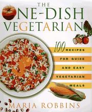 Cover of: The one-dish vegetarian