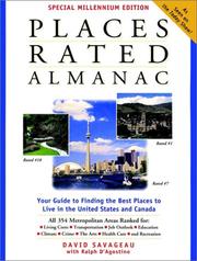 Cover of: Places Rated Almanac (Special Millennium Edition)