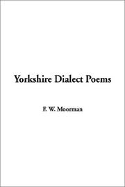 Cover of: Yorkshire Dialect Poems