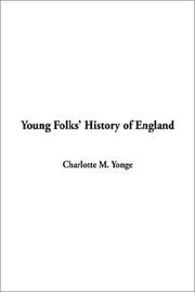 Cover of: Young Folks' History of England by Charlotte Mary Yonge