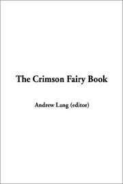 Cover of: The Crimson Fairy Book by Andrew Lang