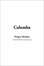 Cover of: Colomba by Prosper Mérimée