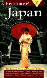 Cover of: Frommer's Japan: The Best of Tokyo and the Countryside