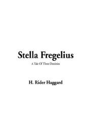 Cover of: Stella Fregelius | H. Rider Haggard