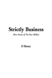 Cover of: Strictly Business by O. Henry