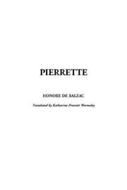 Cover of: Pierrette