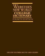 Cover of: Webster's New World College Dictionary, 4th Deluxe Edition, 50th Anniversary Revision by 