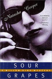 Cover of: Sour grapes by Natasha Cooper