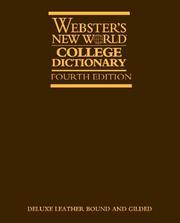 Cover of: Webster's New World college dictionary