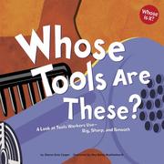 Cover of: Whose tools are these? by Sharon Katz Cooper