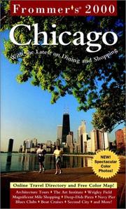 Cover of: Frommer's 2000 Chicago (Frommer's Chicago, 2000)