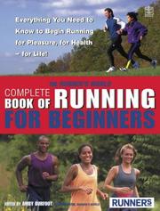 Cover of: The "Runner's World" Complete Book of Running for Beginners