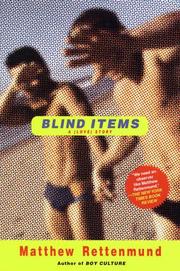 Cover of: Blind items by Matthew Rettenmund
