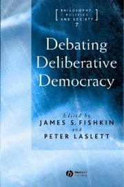 Cover of Debating deliberative democracy