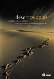 Cover of: Desert Peoples: Archaeological Perspectives