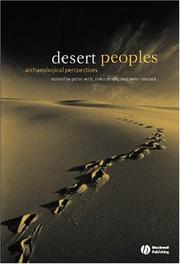 Cover of: Desert peoples: archaeological perspectives