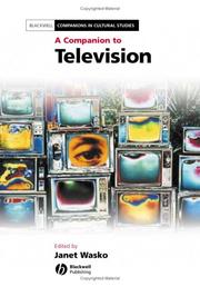 Cover of: A companion to television