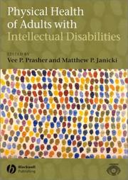 Cover of: Physical Health of Adults With Intellectual Disabilities by 