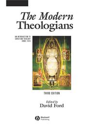 Cover of: Modern Theologians by David Ford