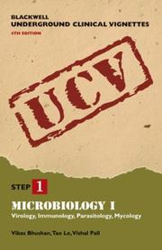 Cover of: Blackwell Underground Clinical Vignettes Microbiology I by Vikas Bhushan, Vishal Pall, Tao Le