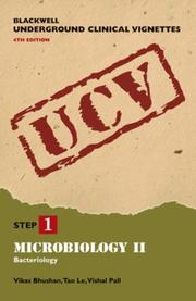 Cover of: Blackwell Underground Clinical Vignettes Microbiology II: Bacteriology Fourth Edition
