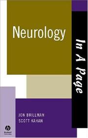 Cover of: In A Page Neurology by Jon Brillman, Scott Kahan