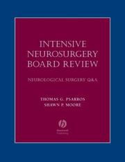 Cover of: Intensive neurosurgery board review by Thomas G. Psarros