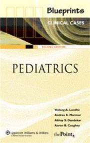 Cover of: Blueprints Clinical Cases in Pediatrics (Blueprints Clinical Cases)