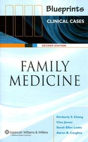 Cover of: Blueprints Clinical Cases in Family Medicine (Blueprints Clinical Cases)