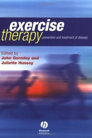 Cover of: Exercise Therapy: Prevention and Treatment of Disease