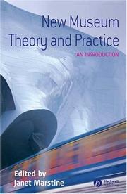 Cover of: New Museum Theory and Practice: An Introduction