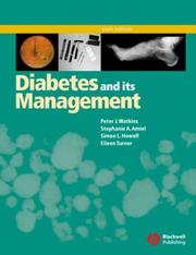 Cover of: Diabetes and Its Management by Peter J. Watkins, Stephanie A. Amiel, Simon L. Howell, Eileen Turner