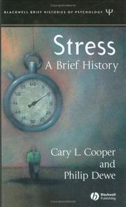 Cover of: Stress: A Brief History (Blackwell Brief Histories of Psychology, 1)