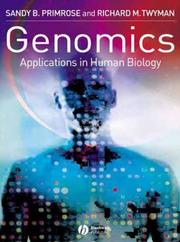 Cover of: Genomics: Applications in Human Biology