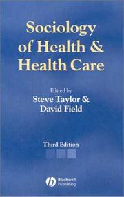 Cover of: Sociology of Health and Health Care by 