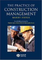 Cover of: The Practice of Construction Management: People and Business Performance