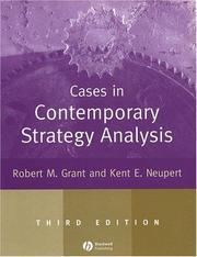 Cover of: Cases in Contemporary Strategy Analysis