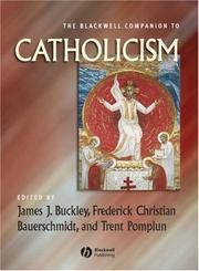 Cover of: Blackwell Companion to Catholicism by Charles J. Borges