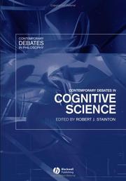 Cover of Contemporary debates in cognitive science