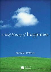 Cover of: A brief history of happiness