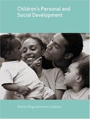 Cover of Children's personal and social development