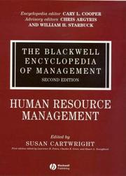 Cover of: Human Resource Management by Susan Cartwright