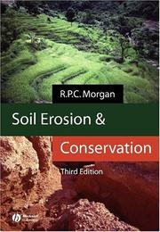Cover of: Soil erosion and conservation by R. P. C. Morgan