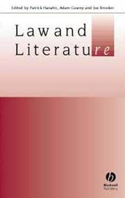 Cover of: Law and Literature (Journal of Law & Society Special Issues)
