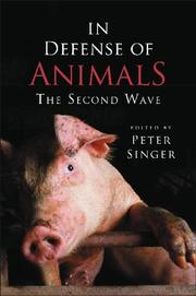 Cover of: In Defense of Animals by Peter Singer