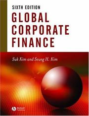 Cover of: Global corporate finance by Suk H. Kim