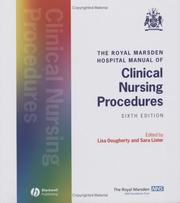 Cover of: The Royal Marsden Hospital Manual of Clinical Nursing Procedures