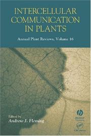 Cover of: Intercellular Communication In Plants