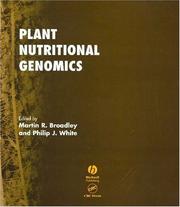 Cover of: Plant Nutritional Genomics (Biological Sciences)