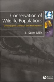Cover of: Conservation of Wildlife Populations | L. Scott Mills